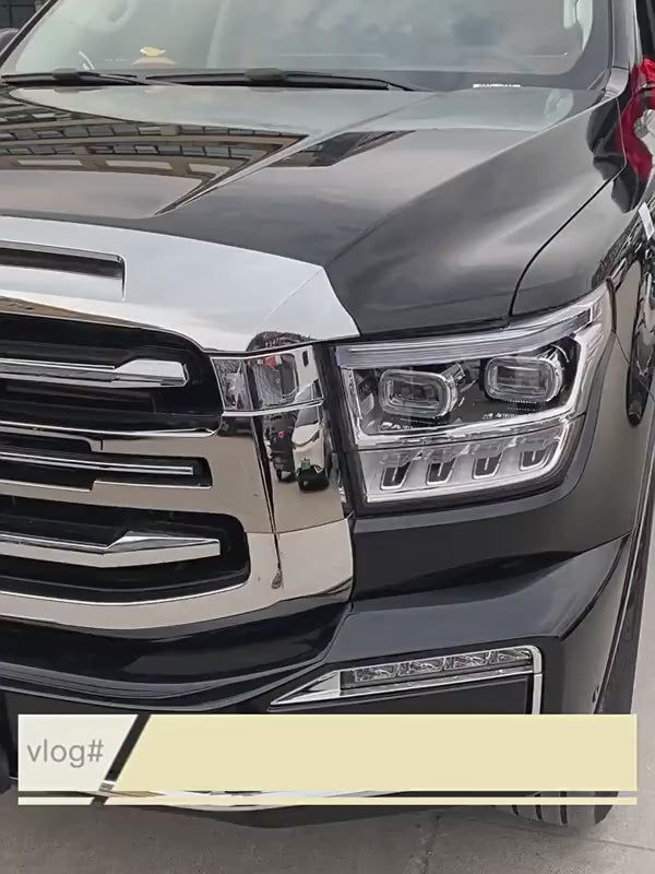 Official Ozon product video for the GWM Tank 500 Black Knight centre grille kit