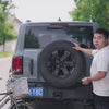 Spare-Wheel-Mount 2-Bike Carrier for GWM Tank 300 / 400 / 500 product video