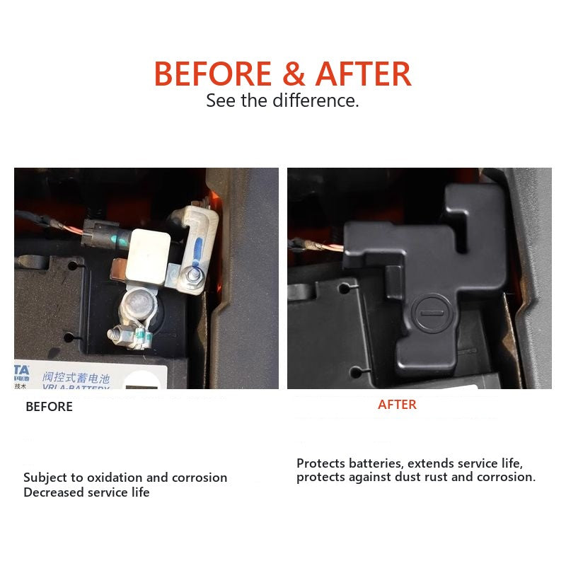 Protective plug for negative battery terminal and inlet Tank 300 – image 9