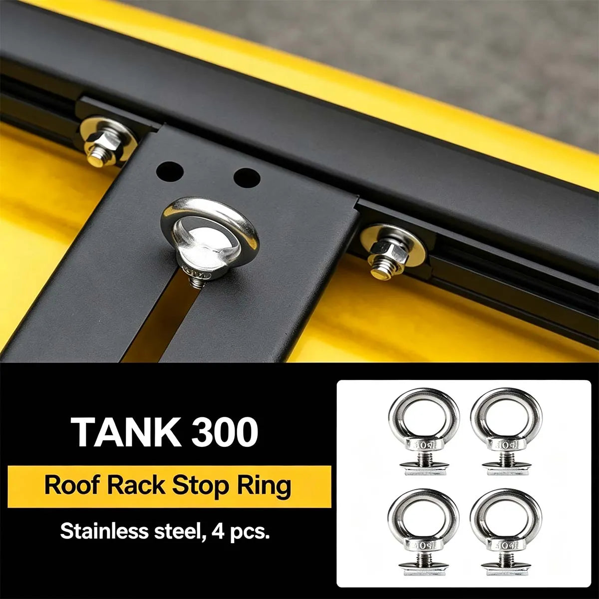 Bracket for fastening the bolt to the roof platform Tank 300