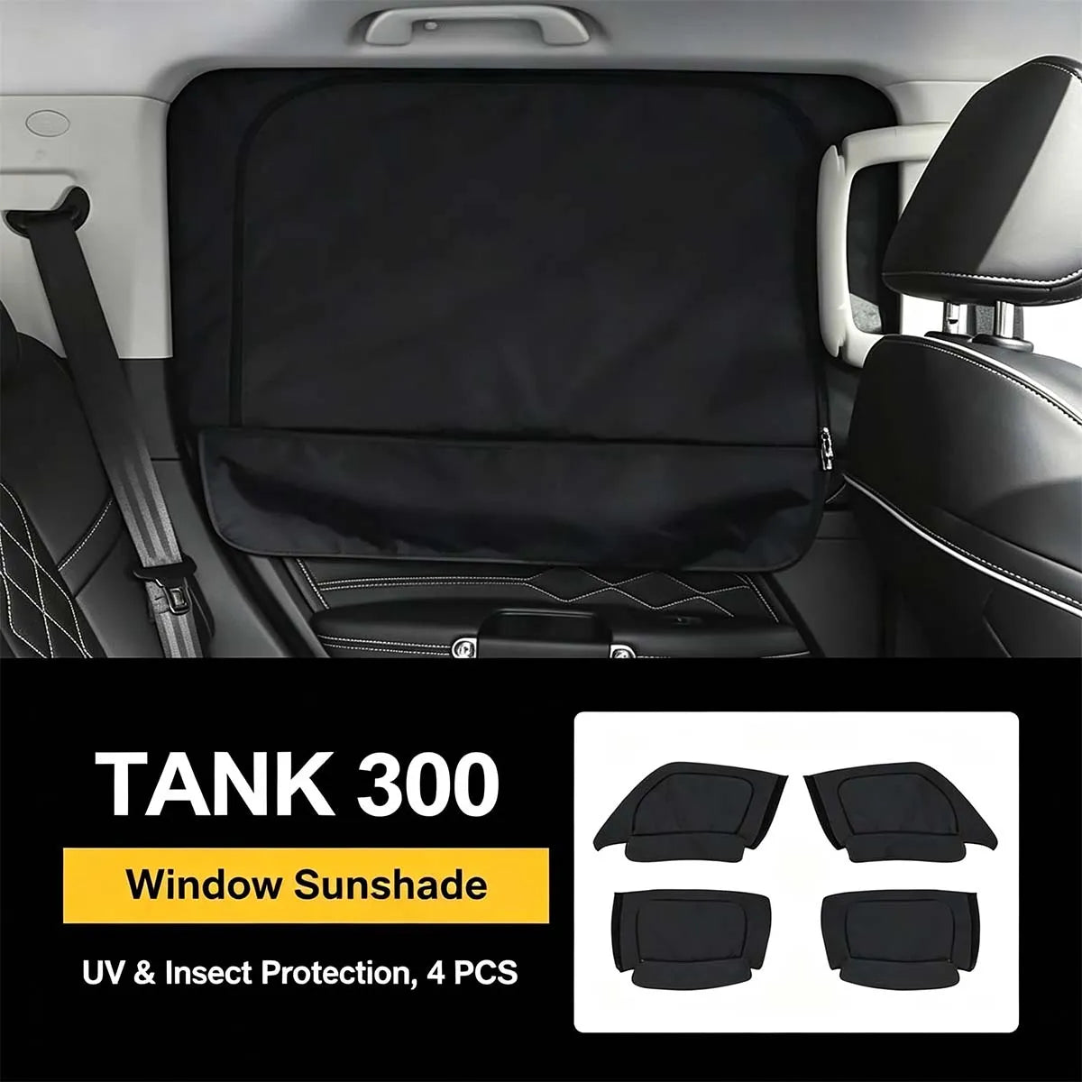 Window Curtain Set for Tank 300