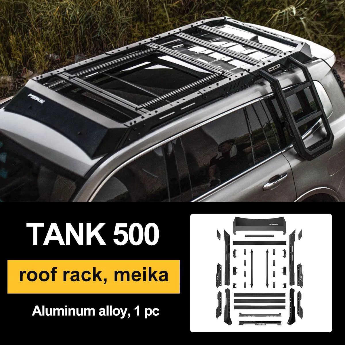 MK Sharp Roof Rack for GWM Tank 500 Hybrid
