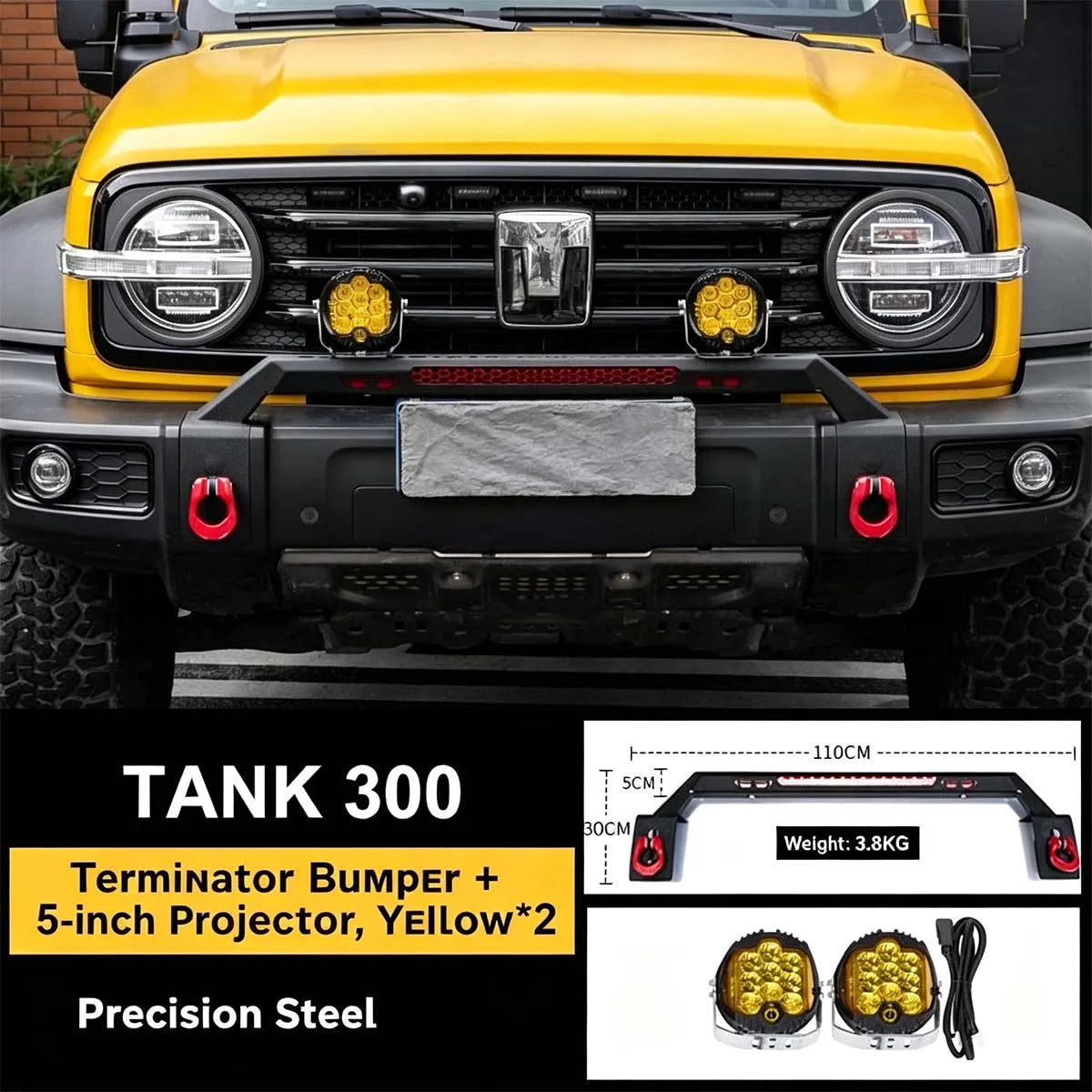 Front bumper Tank 300 – Style 7