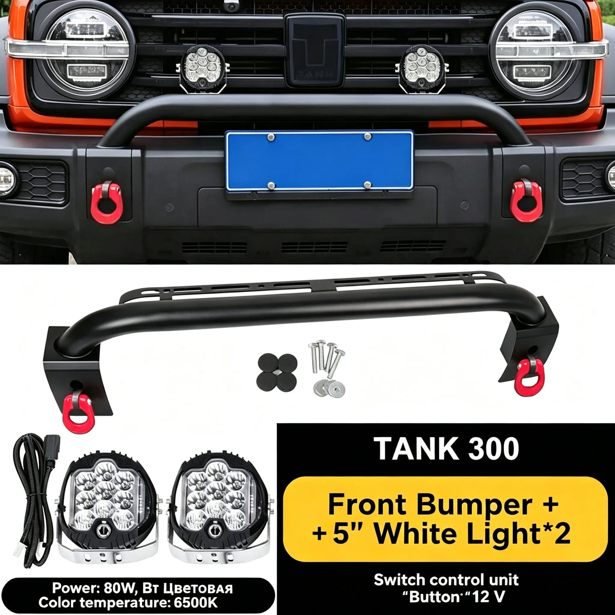Front Bumper & Driving Light Mount Package for Tank 300