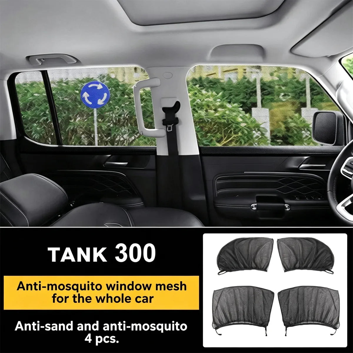 Mosquito net for Tank 300 – Style 2