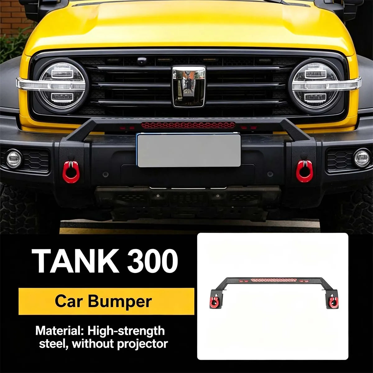 Front bumper Tank 300 – Style 8