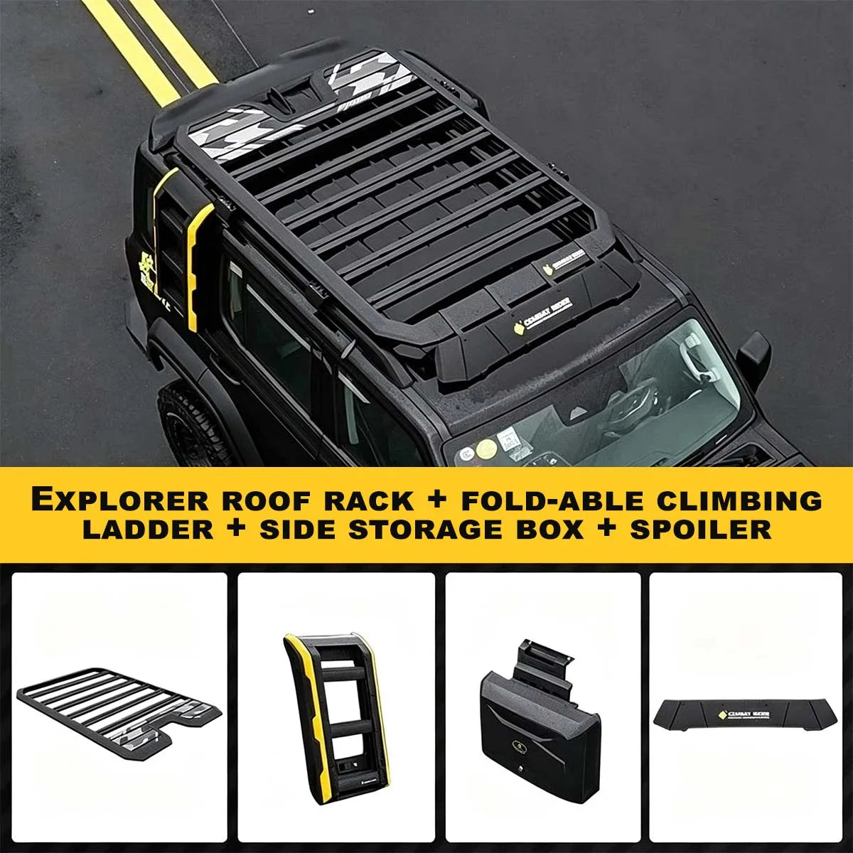 Track Roof Kit for Traveler Tank – Style 3