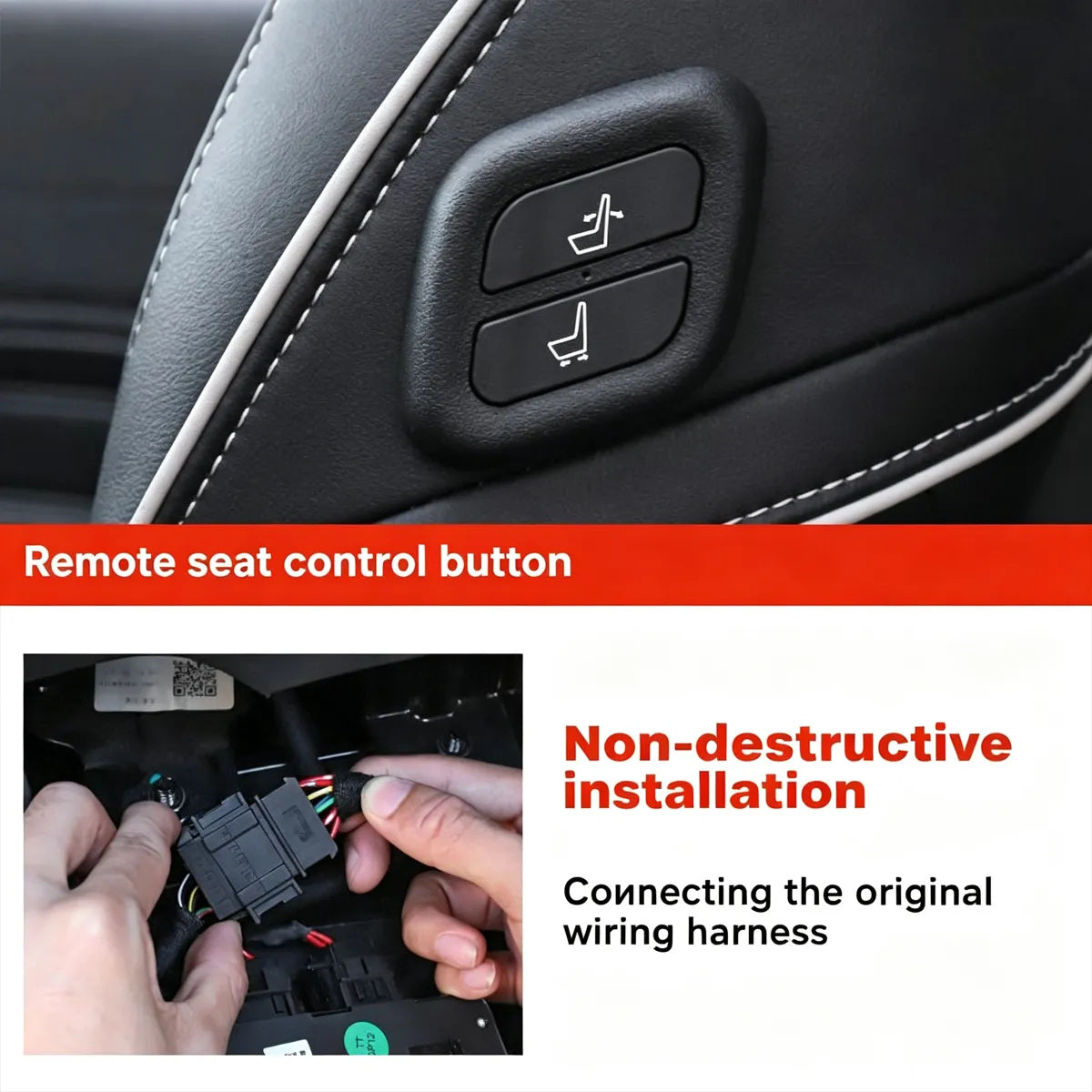 Passenger-seat remote control button installed in GWM Tank 300