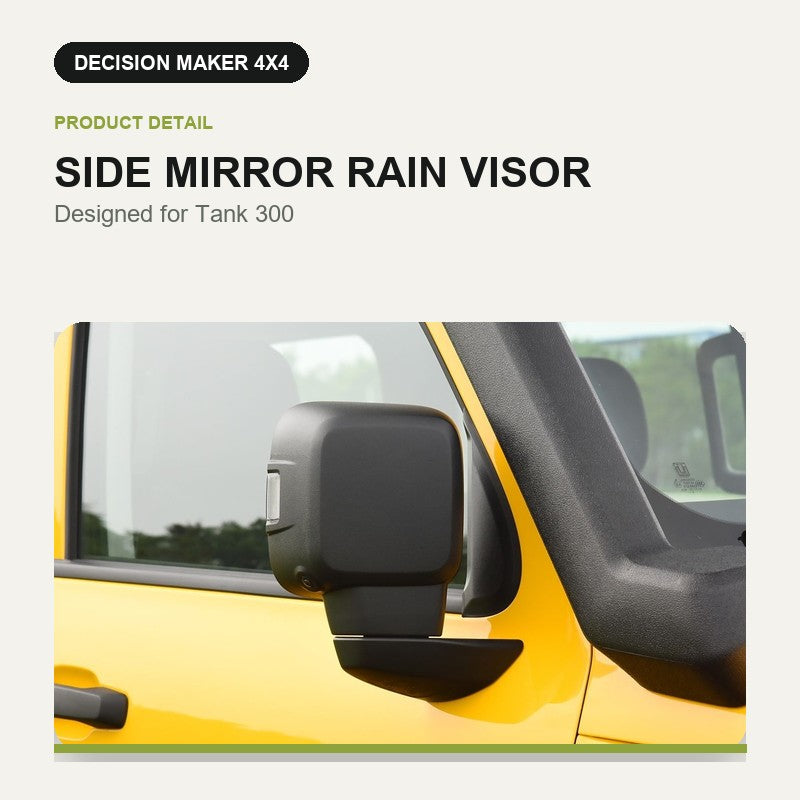 Side Mirror Rain Visor for Tank 300 – product detail