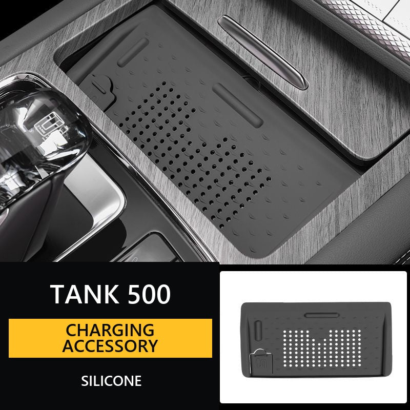 Wireless Charging Pad Silicone Mat for Tank 500 / Hi4-T – product image 9#Colour_Black-faced