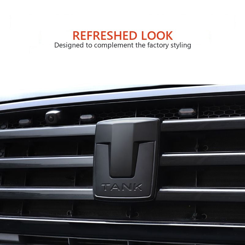 Carbon-Look Front Grille Emblem Cover for Tank 300 – image 7