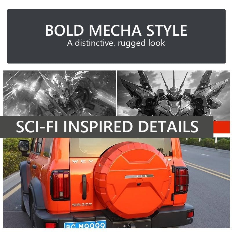 Hard Spare Wheel Cover for Tank 300 �C Style 2 – image 6