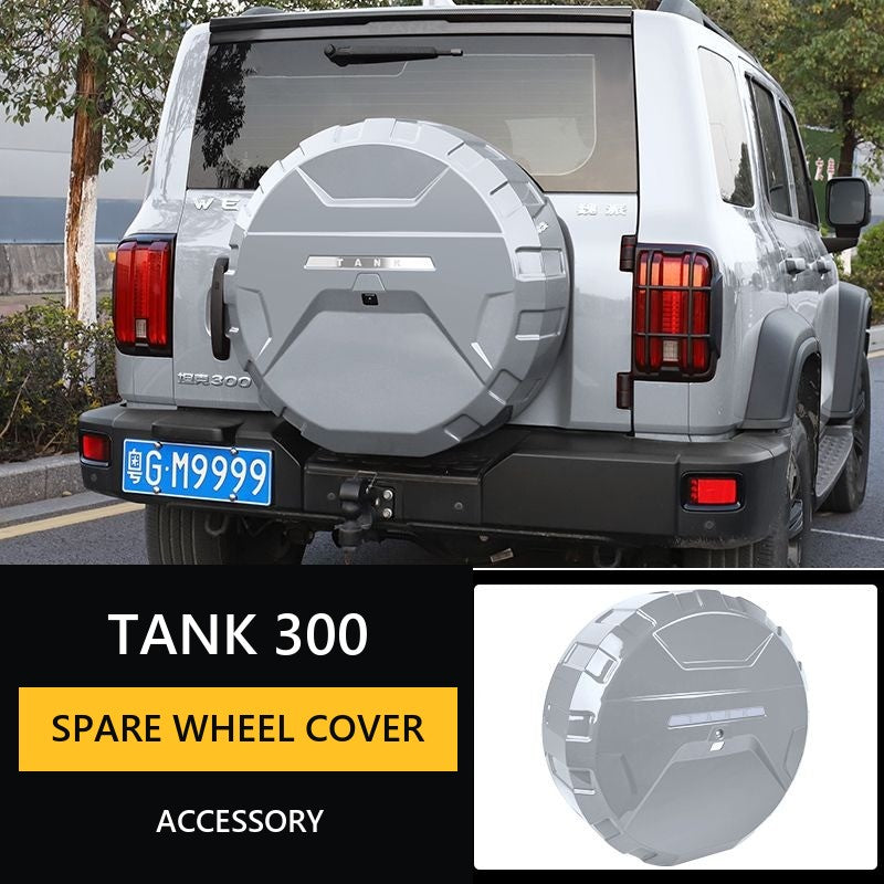 Hard Spare Wheel Cover for Tank 300 �C Style 2 – image 8#Colour_Grey