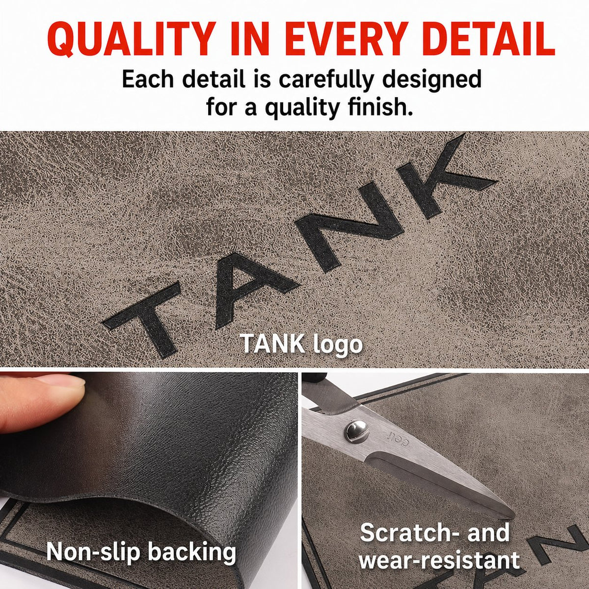 Leather Interior Storage Mat Set for Tank 300 – Product image 5