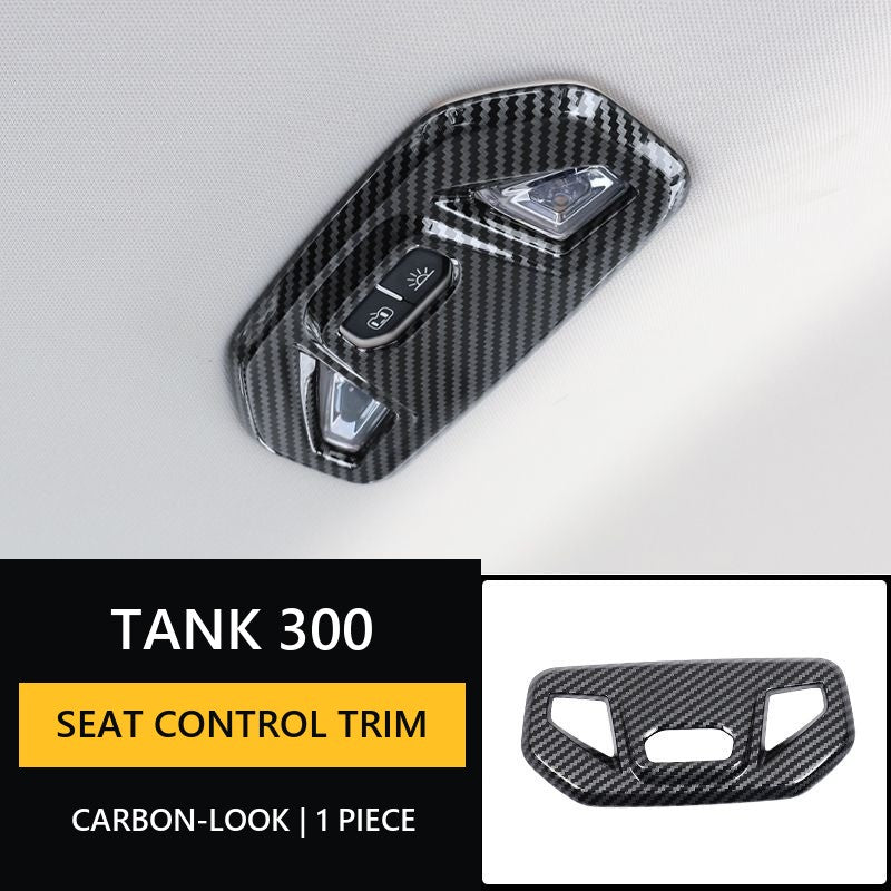 Carbon-Look Seat Adjustment Switch Covers for Tank 300 – image 10#Colour_Light-green