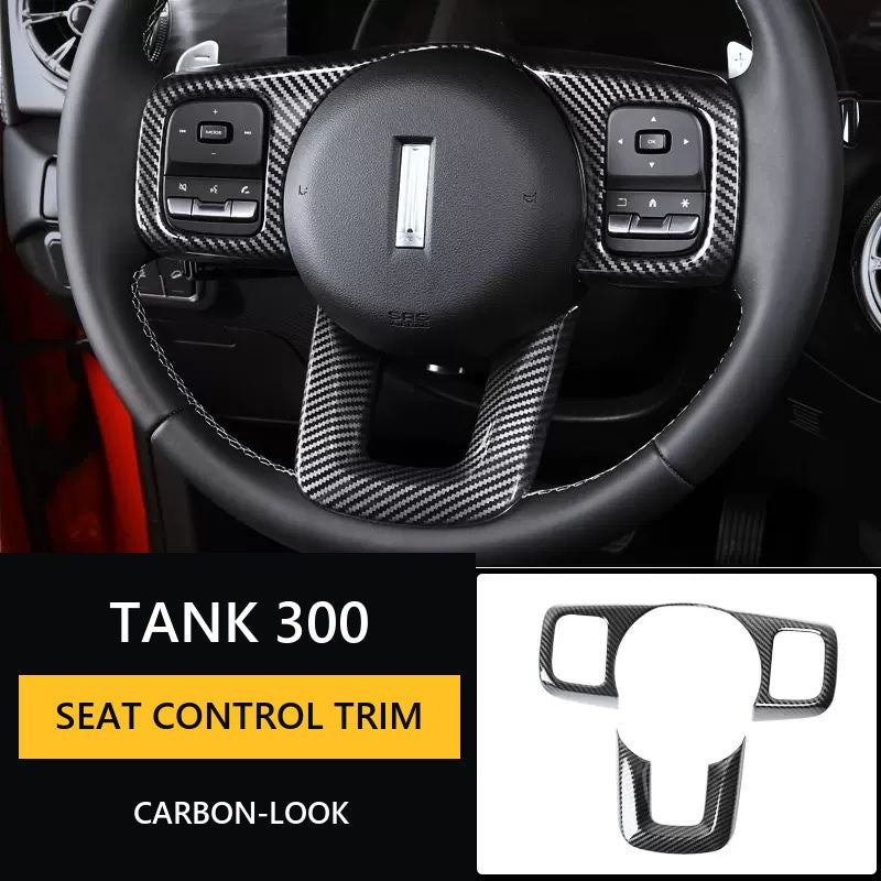 Carbon-Look Seat Adjustment Switch Covers for Tank 300 – Product image 18#Colour_Raspberry