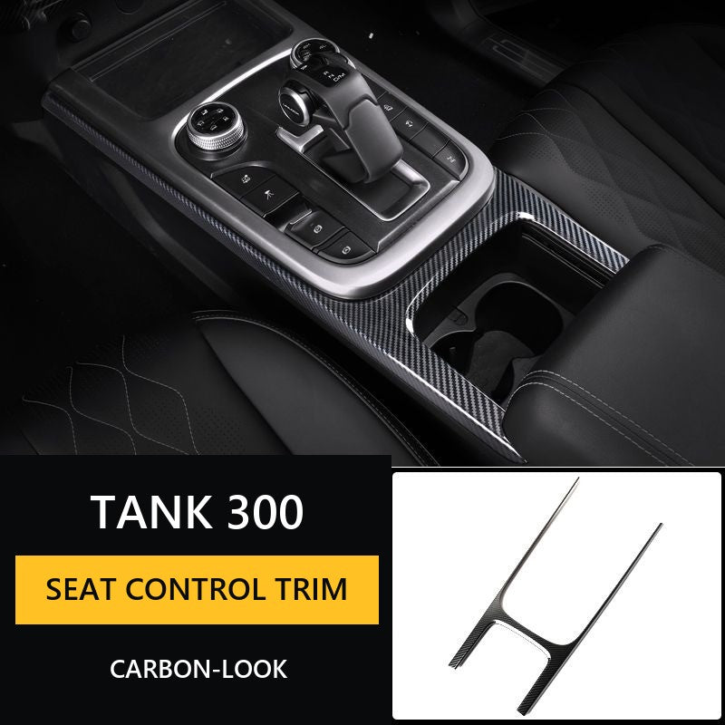 Carbon-Look Seat Adjustment Switch Covers for Tank 300 – Product image 19#Colour_Dark-gray