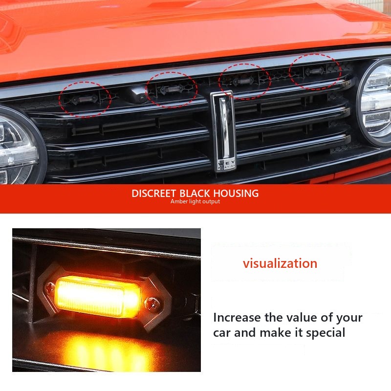 Amber Front Grille Marker Light Kit for Tank 300 – image 7