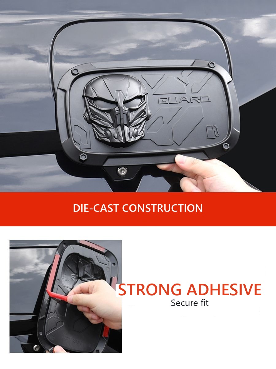 Black Samurai Fuel Door Cover for Tank 400 – image 2