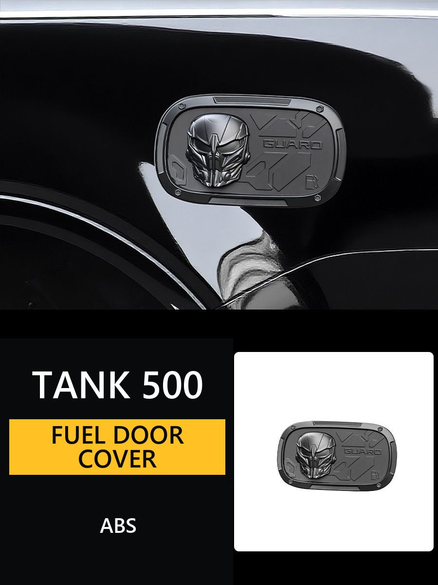 Black Samurai Fuel Door Cover for Tank 500 – image 7#Colour_Black