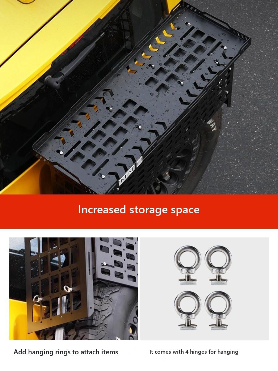 Spare-Wheel-Mount Aluminium Cargo Box for Tank 300 – Product image 5