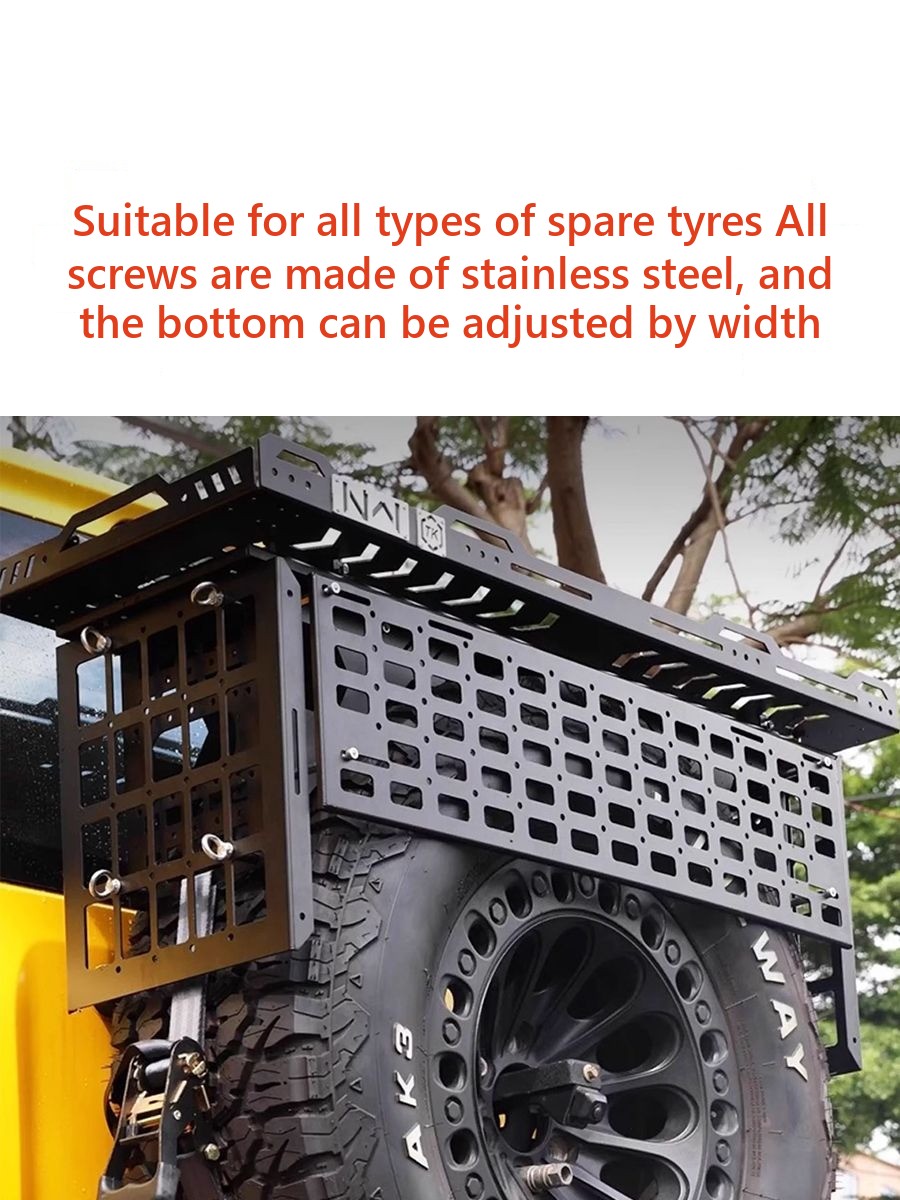 Spare-Wheel-Mount Aluminium Cargo Box for Tank 300 – Product image 6