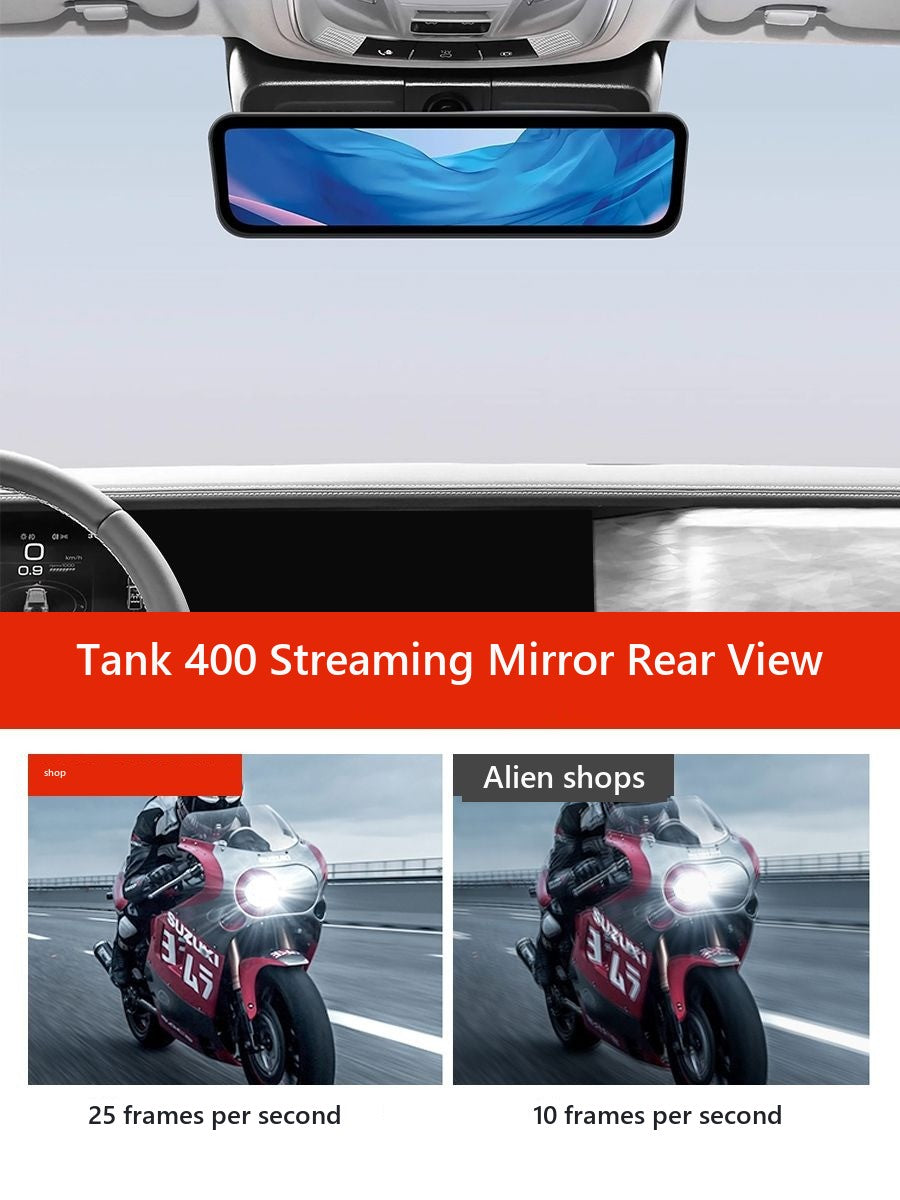 OEM-Style Rear-View Mirror Dash Camera for Tank 400 – Product image 2