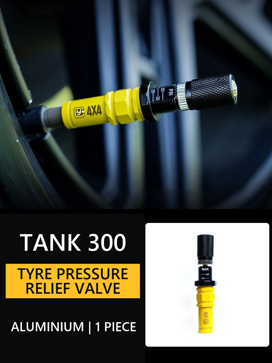 Tyre Pressure Relief Valve for 4x4 Vehicles
