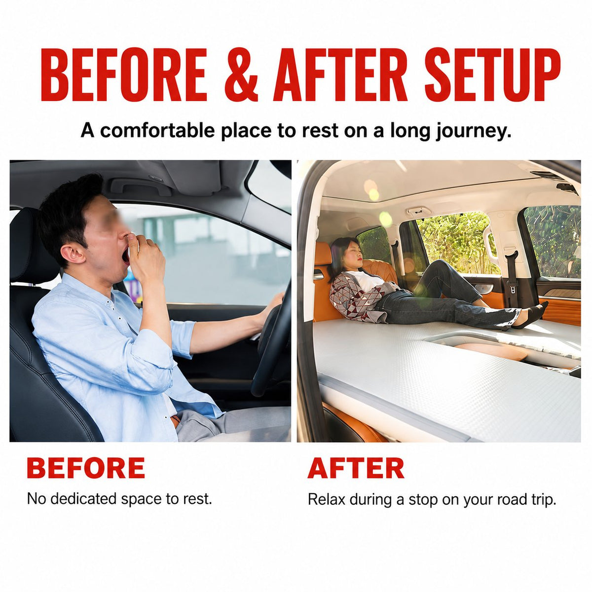 Inflatable Car Camping Mattress for Tank 500 – image 4