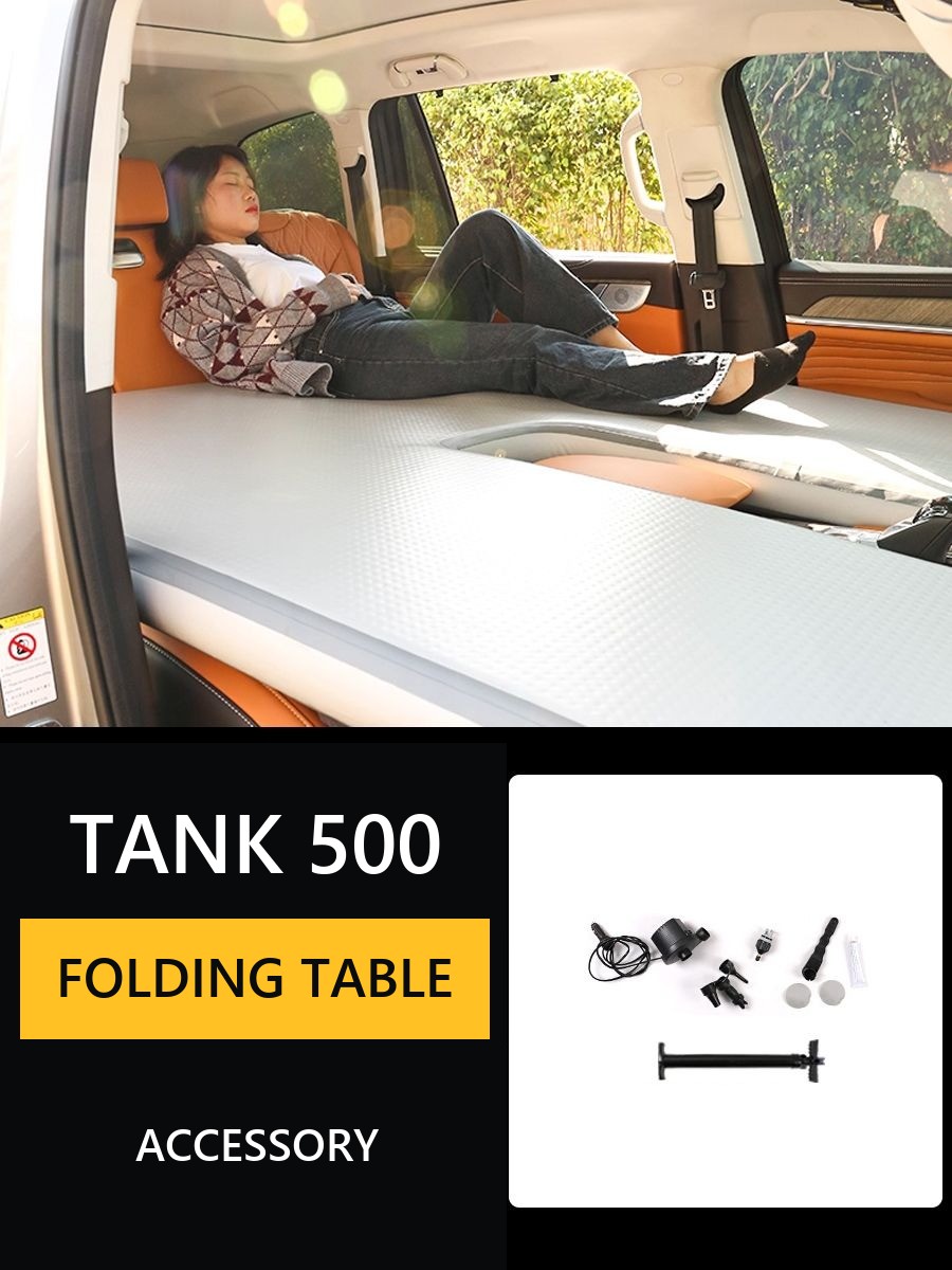 Inflatable Car Camping Mattress for Tank 500 – Product image 7#Colour_Khaki