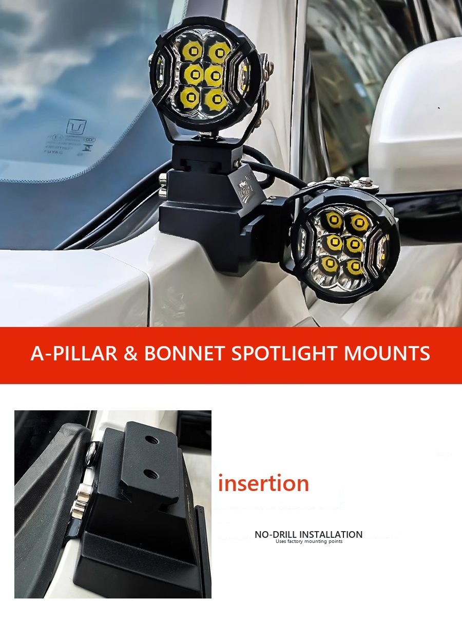 Set of fixtures for LED spotlights on rack A and hood Tank 500 – image 2