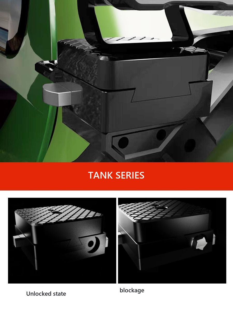 Quick removable mount for spotlights Tank 300/400 with protection against theft – image 2