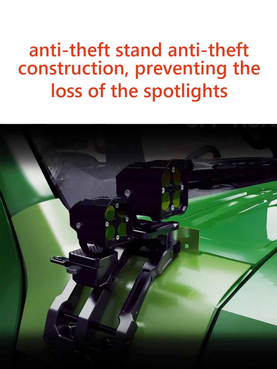 Quick removable mount for spotlights Tank 300/400 with protection against theft – image 6