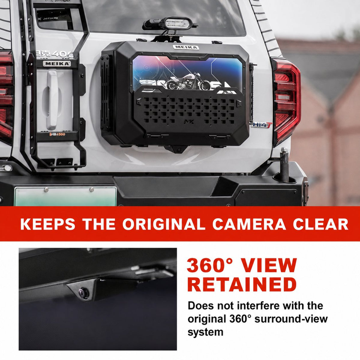 Multifunctional storage case on the door for Tank 300/400 – image 4