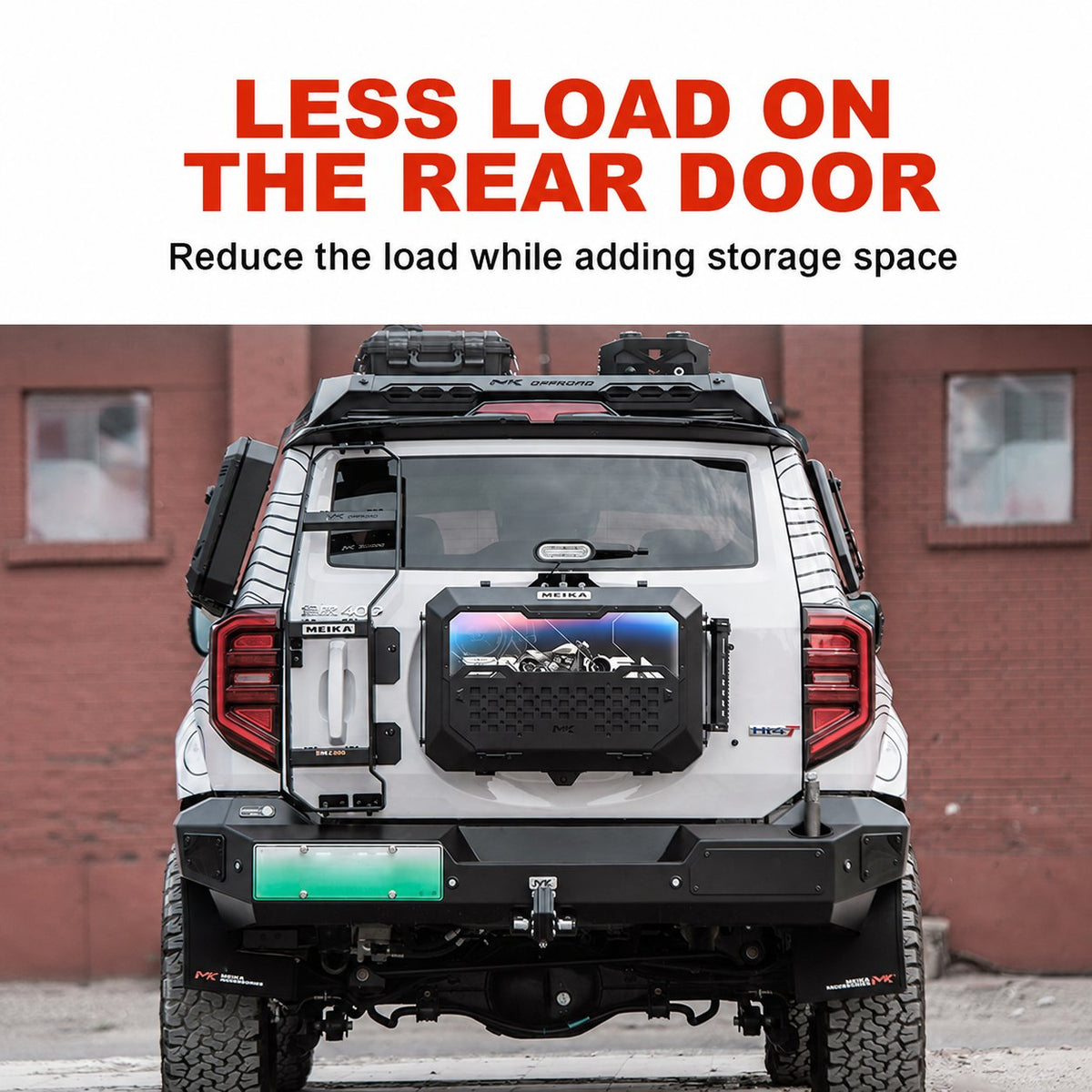 Multifunctional storage case on the door for Tank 300/400 – image 6