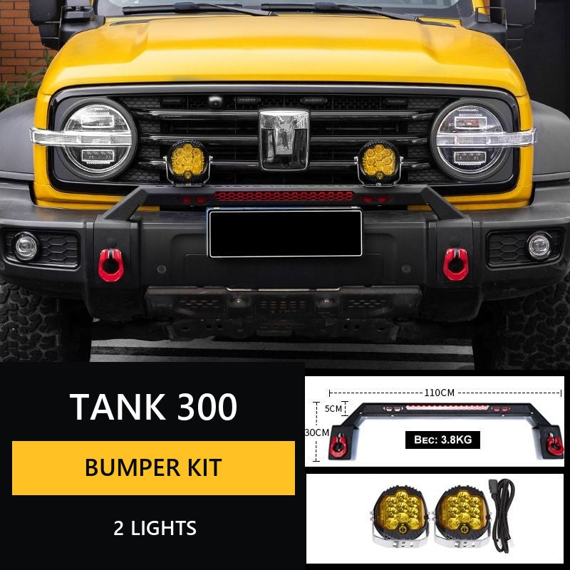 Front bumper Tank 300 – image 8#Colour_Black-matte