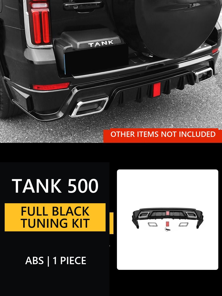 Full black tuning kit for Tank 500 – image 13#Colour_Matte