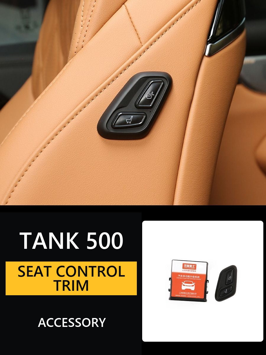 Wireless passenger seat control for Tank 500