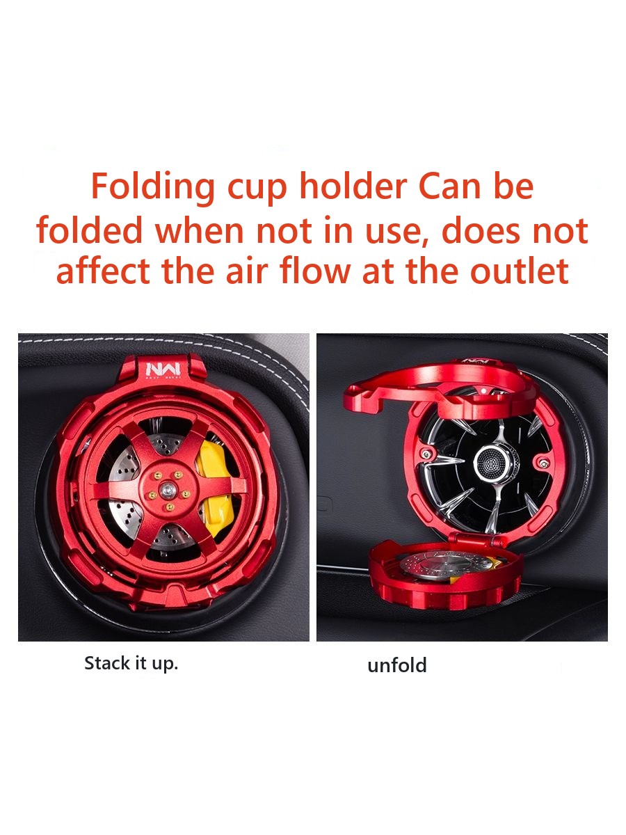 Aluminium folding bottle holder on the vent Tank 300 – image 4