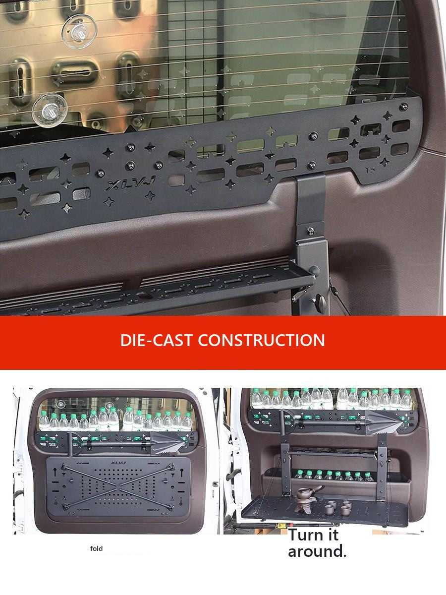 Storage frame on the tailgate and windowsill railing for Tank 500 – image 4