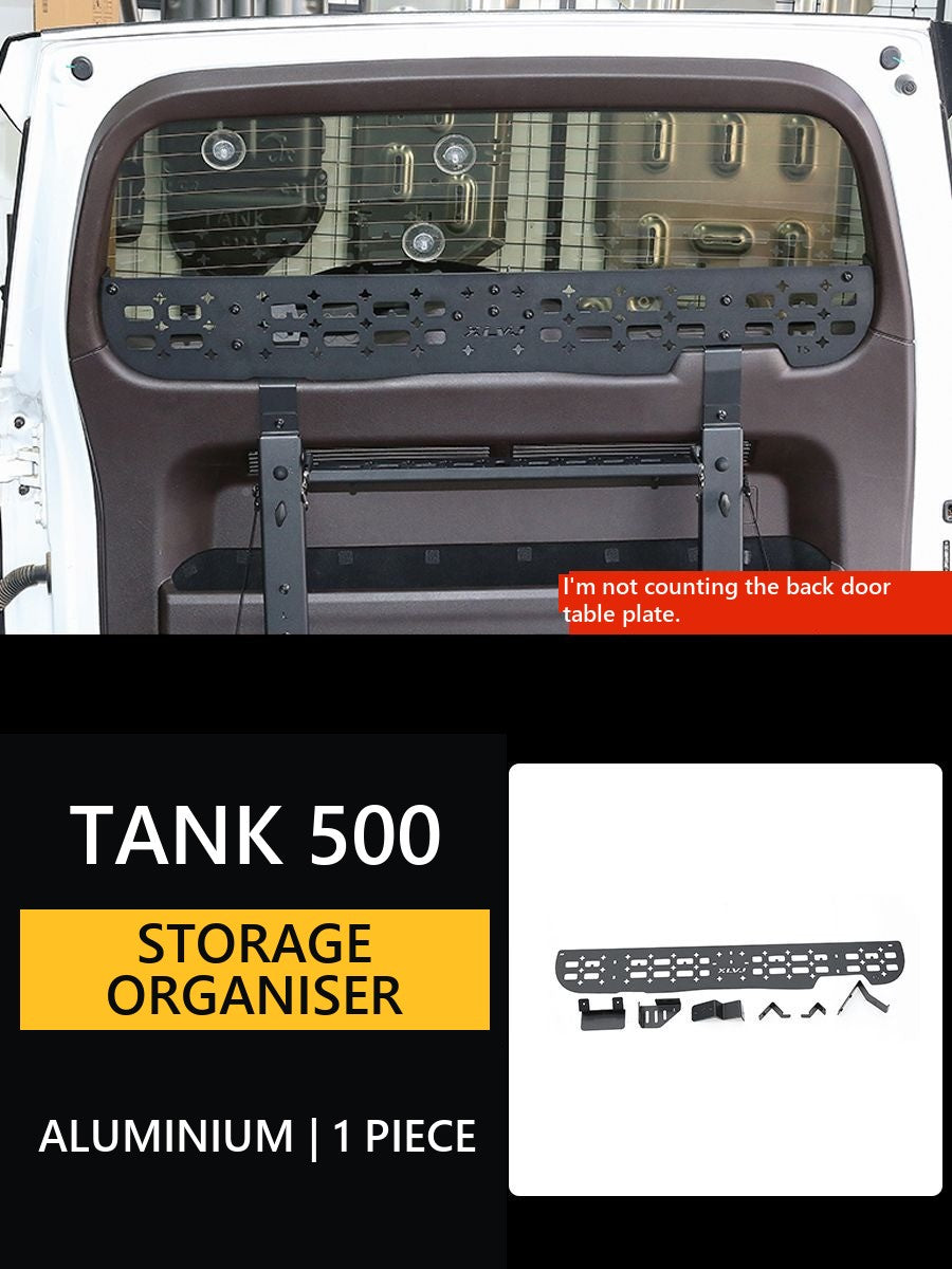Storage frame on the tailgate and windowsill railing for Tank 500 – image 9#Colour_Matte