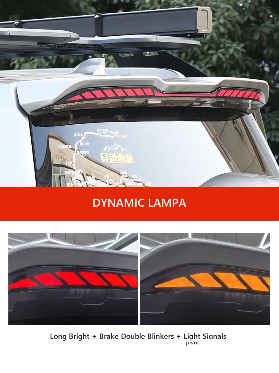 Rear wing with running lights Tank 500 – image 6