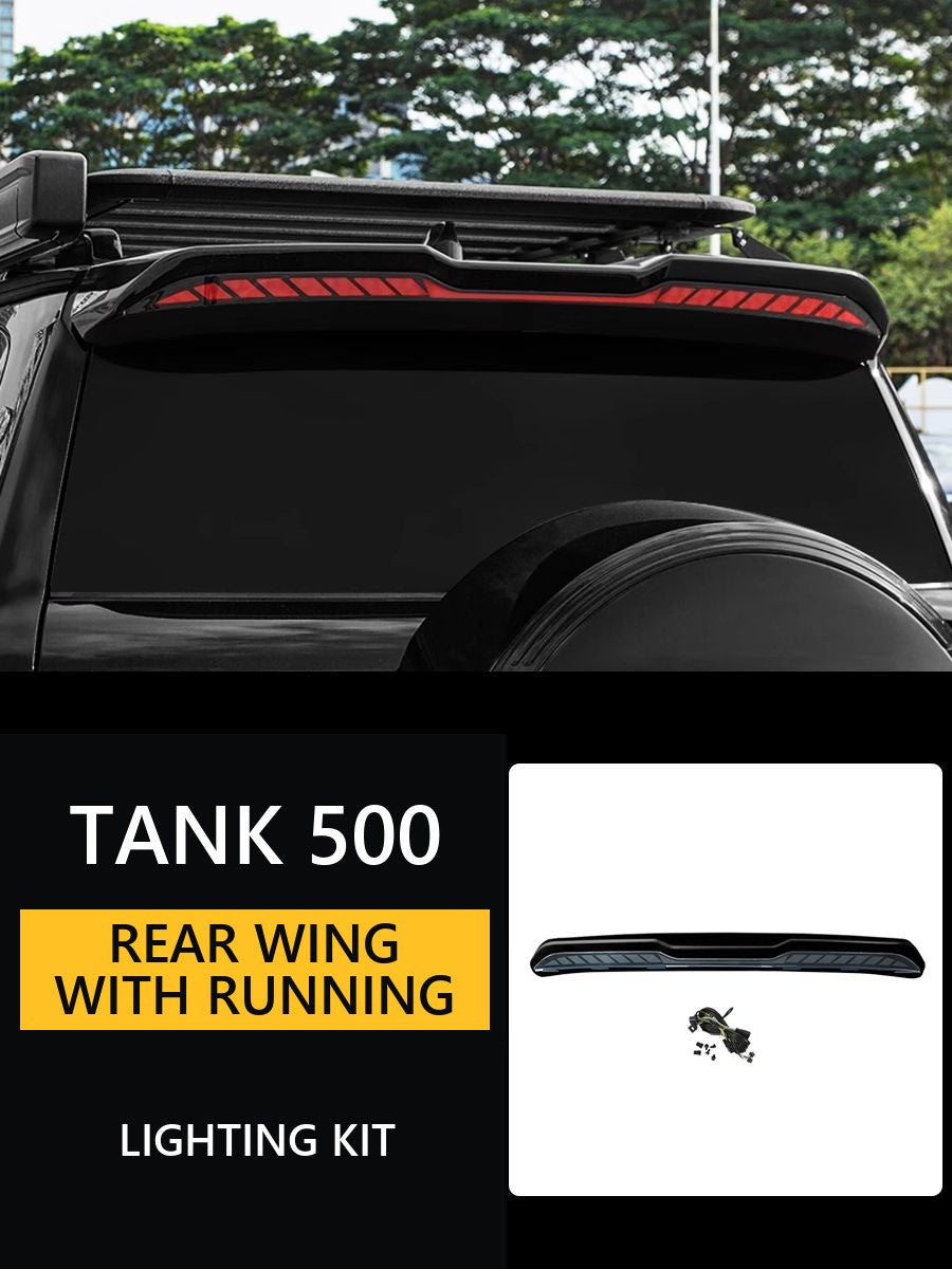 Rear wing with running lights Tank 500 – image 9#Colour_Black