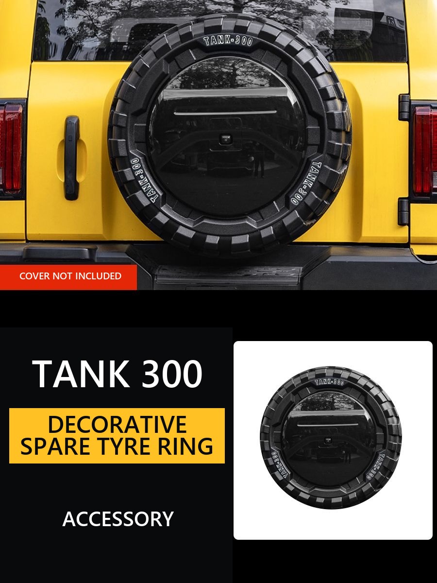 Decorative Spare Tyre Ring for Tank 300 – image 8#Colour_White-coloured