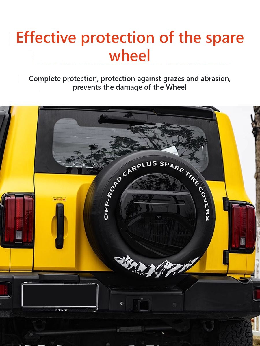 Artificial Leather Spare Tyre Cover for Tank 300 – image 6