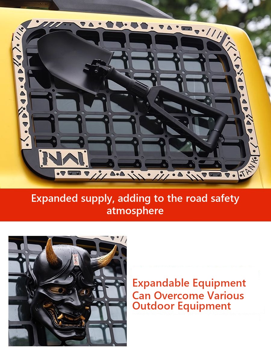 Protective mesh "Armor" for the rear side windows Tank 300 – image 4