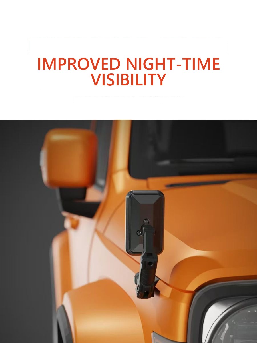 Wide-angle blind spot mirrors for Tank 300 aluminium – image 6