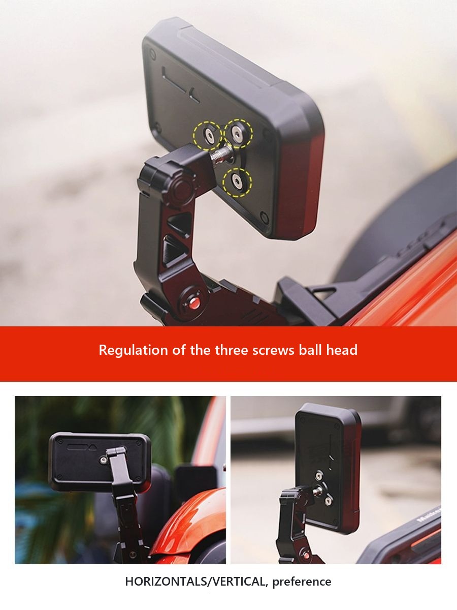 Wide-angle blind spot mirrors for Tank 300 aluminium �C Style 2 – image 2