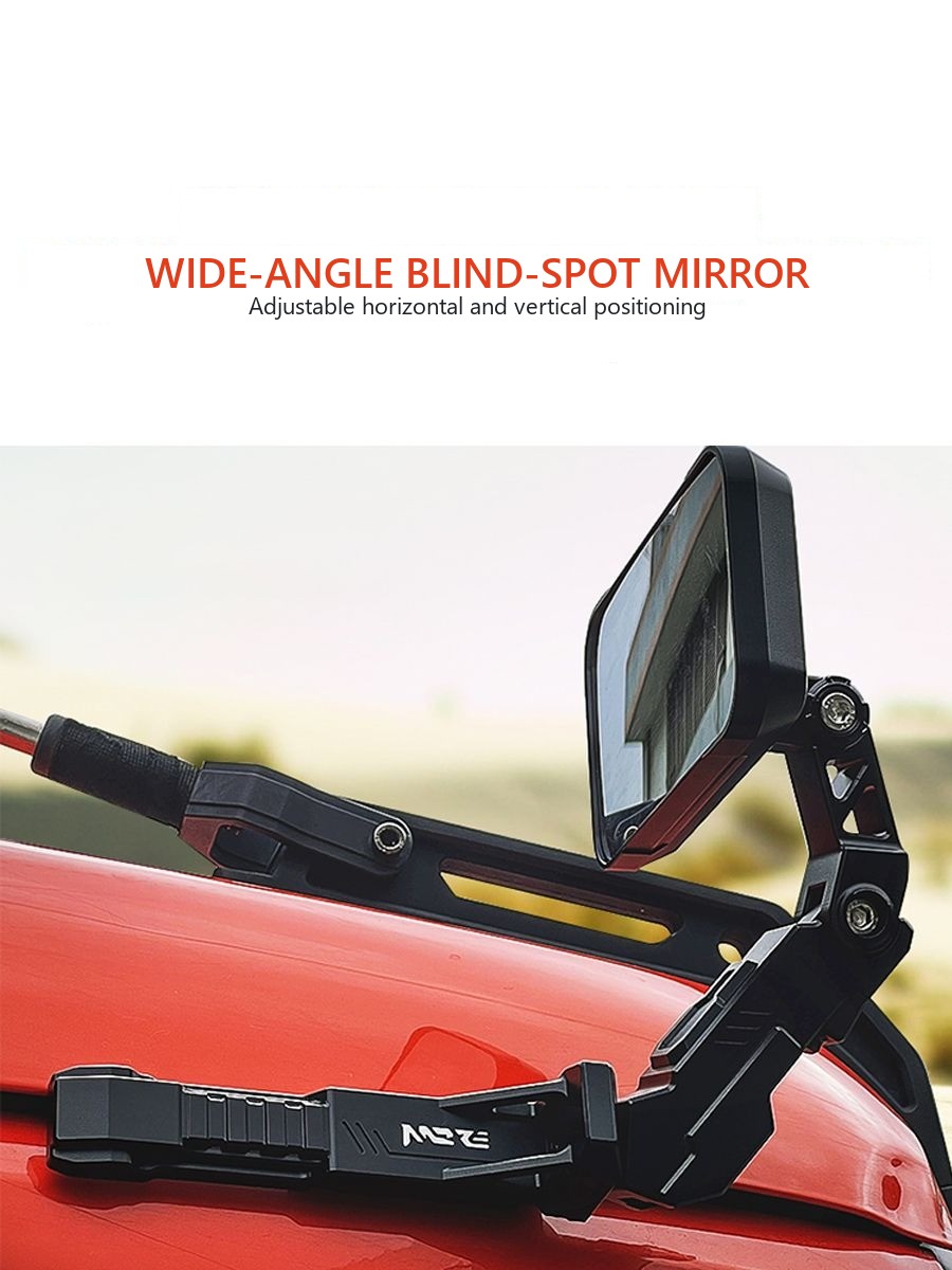 Wide-angle blind spot mirrors for Tank 300 aluminium �C Style 2 – image 5