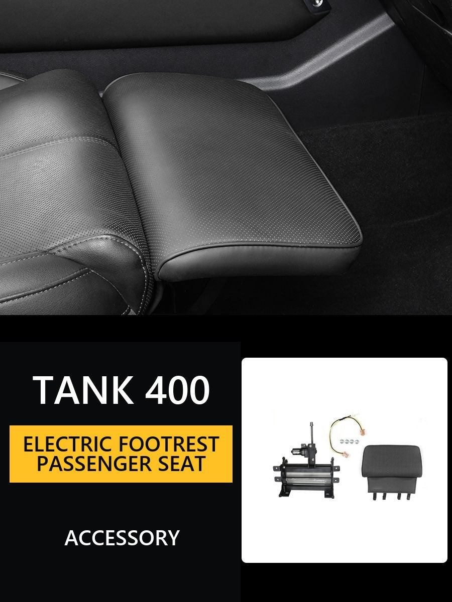 Electric footrest for the passenger seat Tank 400 Queen – image 7#Colour_Black
